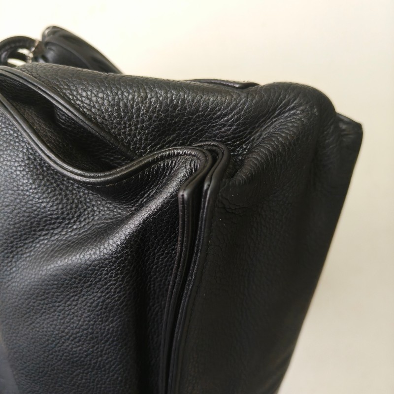 【8成新】㊣✨ LOEWE ✨羅威 Flamenco 黑色 牛皮 束口 福袋包 肩背包 斜背包/二手包/二手精品🌳二手樹屋🌳-6