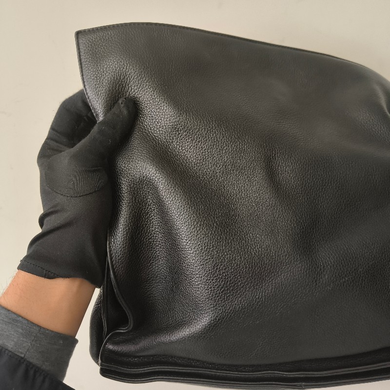 【8成新】㊣✨ LOEWE ✨羅威 Flamenco 黑色 牛皮 束口 福袋包 肩背包 斜背包/二手包/二手精品🌳二手樹屋🌳-18