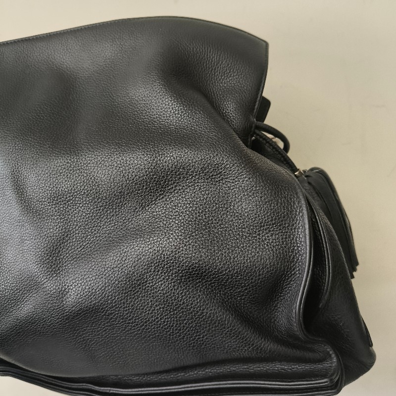 【8成新】㊣✨ LOEWE ✨羅威 Flamenco 黑色 牛皮 束口 福袋包 肩背包 斜背包/二手包/二手精品🌳二手樹屋🌳-19