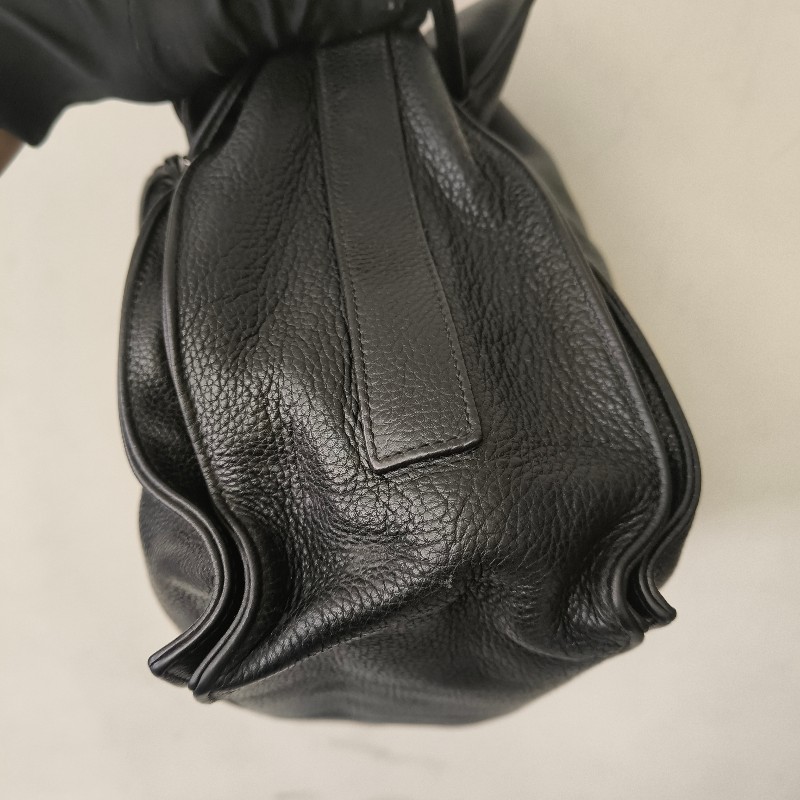 【8成新】㊣✨ LOEWE ✨羅威 Flamenco 黑色 牛皮 束口 福袋包 肩背包 斜背包/二手包/二手精品🌳二手樹屋🌳-23