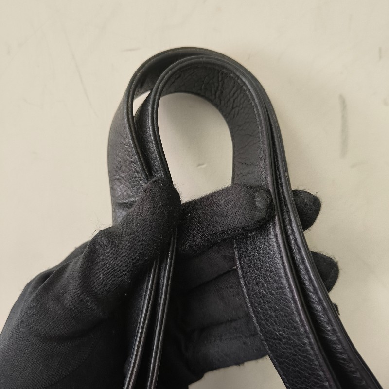 【8成新】㊣✨ LOEWE ✨羅威 Flamenco 黑色 牛皮 束口 福袋包 肩背包 斜背包/二手包/二手精品🌳二手樹屋🌳-27