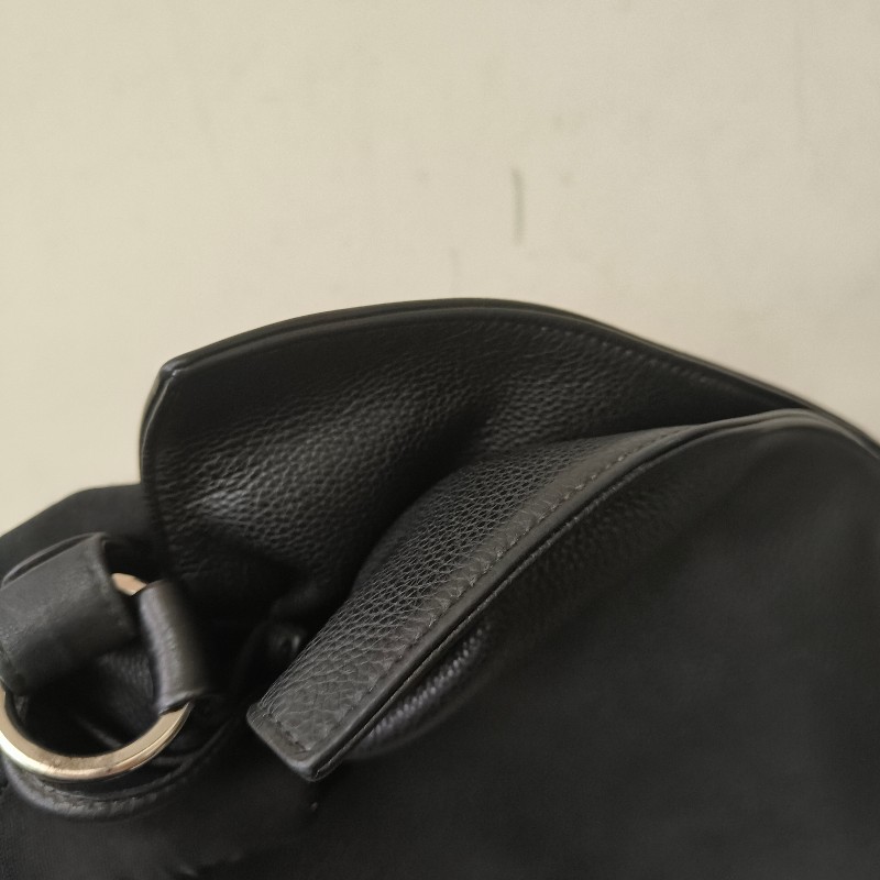 【8成新】㊣✨ LOEWE ✨羅威 Flamenco 黑色 牛皮 束口 福袋包 肩背包 斜背包/二手包/二手精品🌳二手樹屋🌳-28