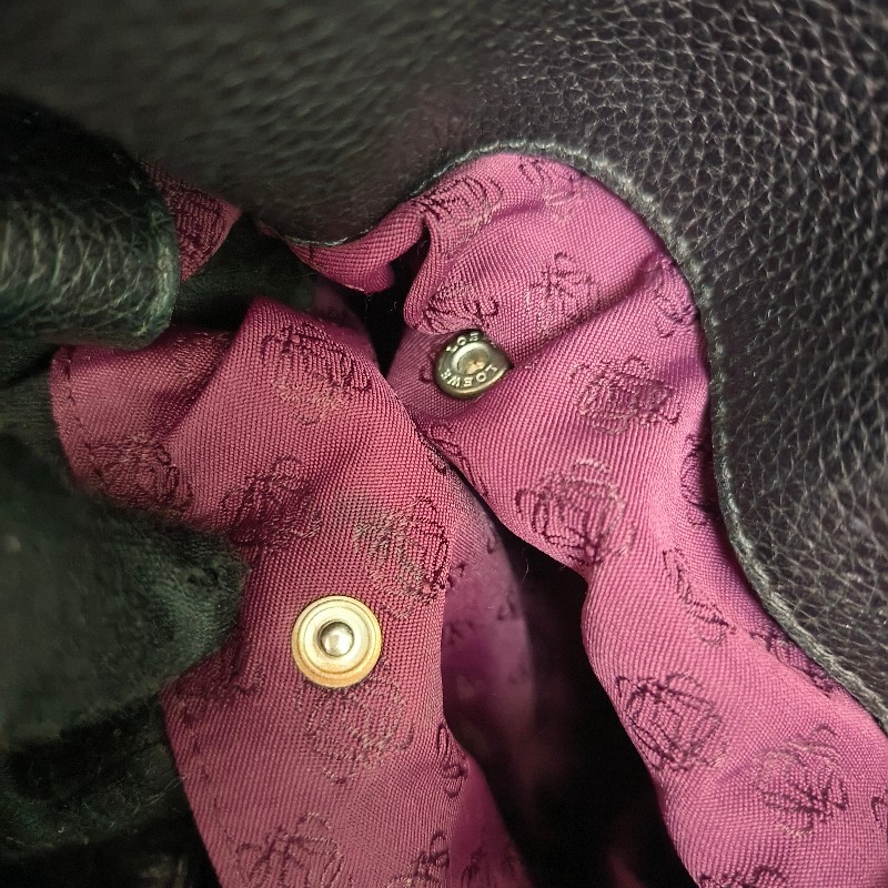 【8成新】㊣✨ LOEWE ✨羅威 Flamenco 黑色 牛皮 束口 福袋包 肩背包 斜背包/二手包/二手精品🌳二手樹屋🌳-38