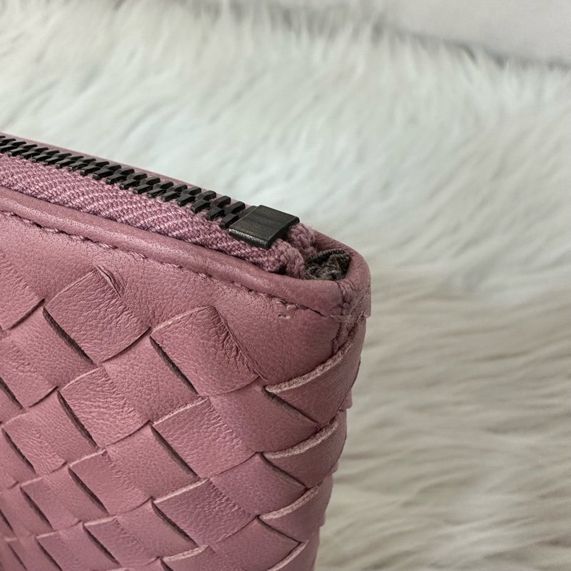 BV 乾燥玫瑰編織手拿包 化妝包-11