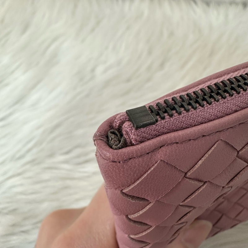 BV 乾燥玫瑰編織手拿包 化妝包-12