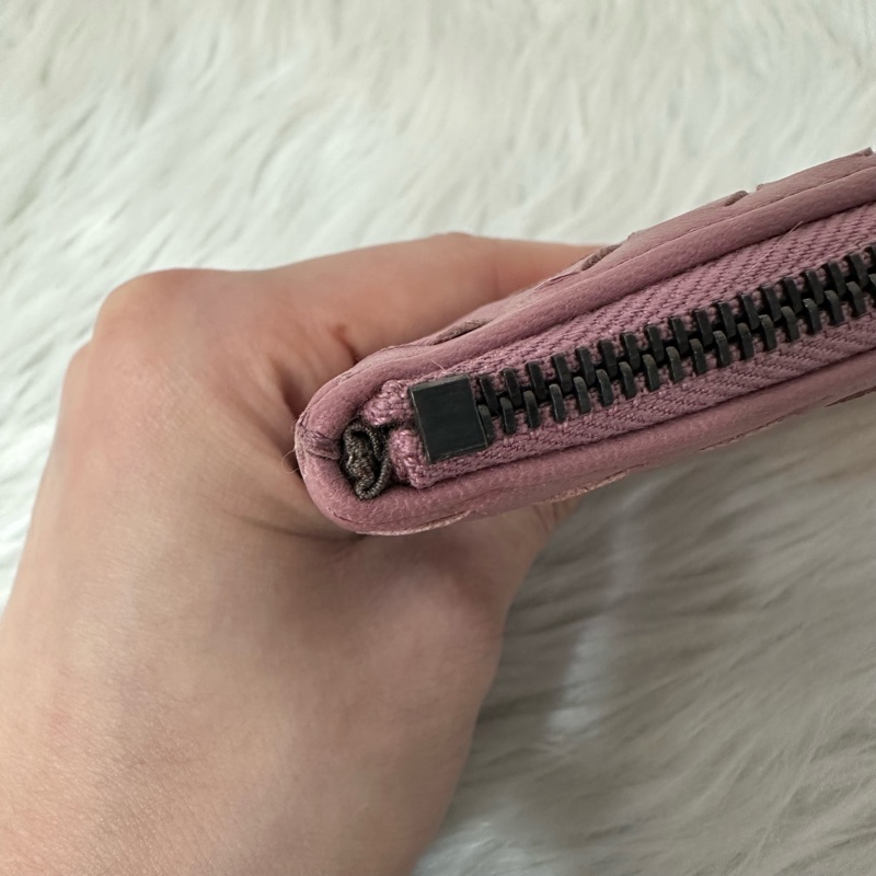 BV 乾燥玫瑰編織手拿包 化妝包-15