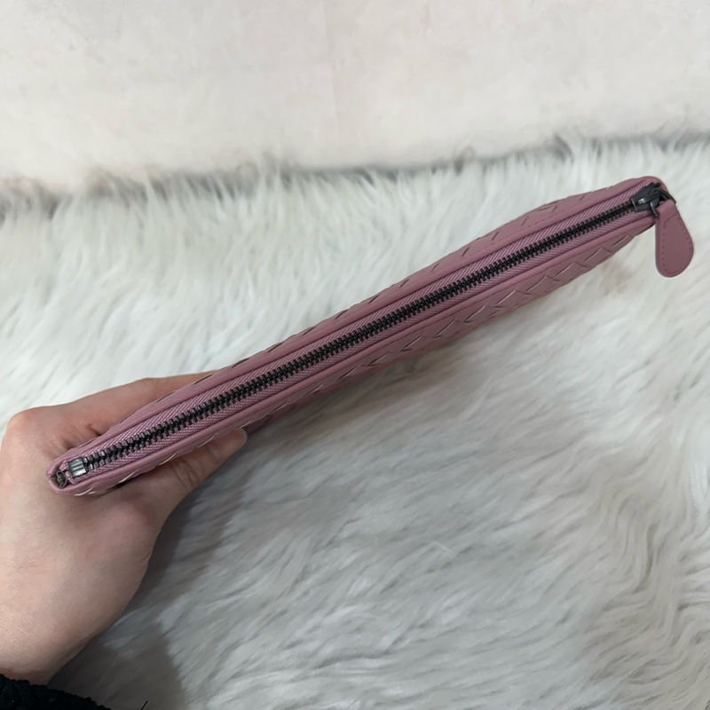 BV 乾燥玫瑰編織手拿包 化妝包-16