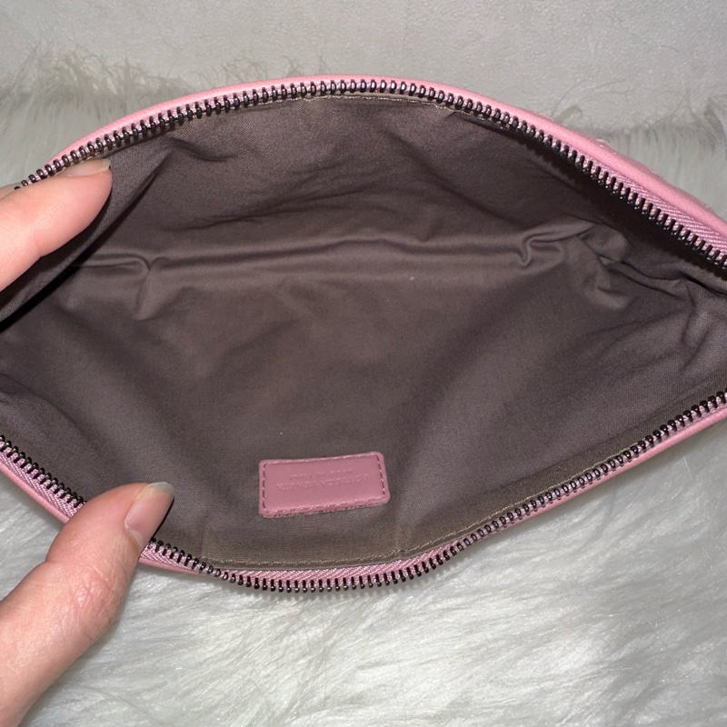 BV 乾燥玫瑰編織手拿包 化妝包-27