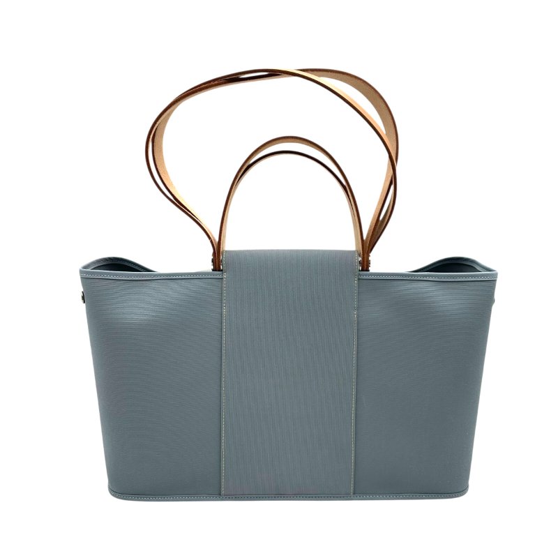 【美收精品】HERMES 藍色手提袋 C-268【隔月月中將轉賣至日本 上架期限30天】-1