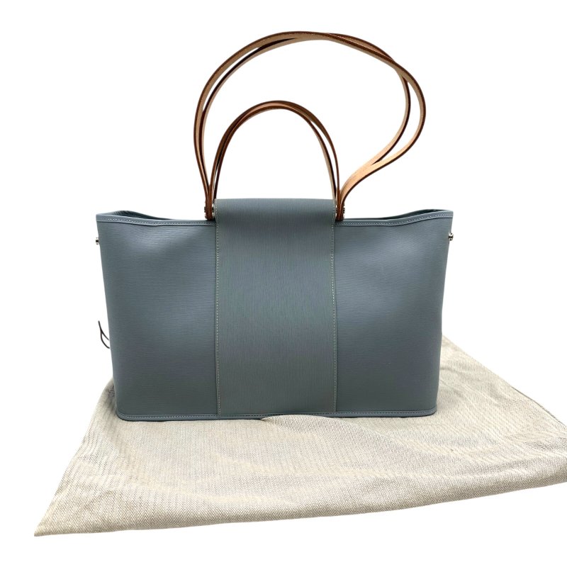 【美收精品】HERMES 藍色手提袋 C-268【隔月月中將轉賣至日本 上架期限30天】-12