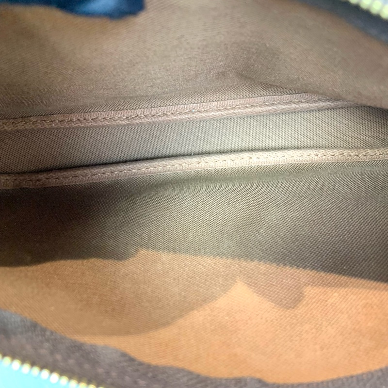 復古感 中古LV老花 Monogram金扣手挽袋-4