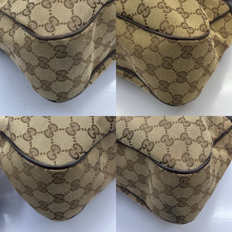 GUCCI 古馳 經典緹花帆布斜背包 29685-4