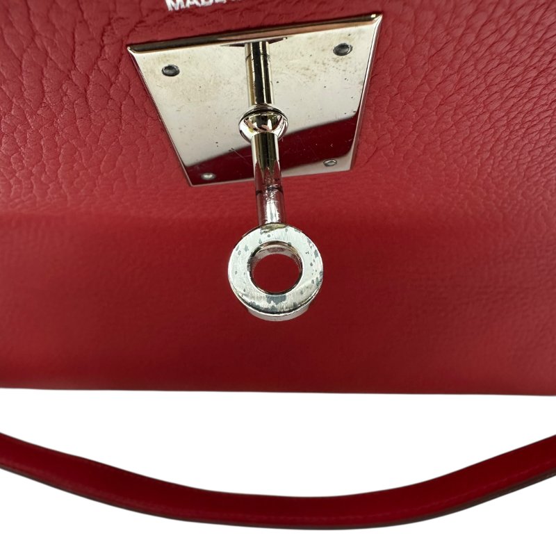 【美收精品】HERMES 紅色KELLY I刻印 C-267【隔月月中將轉賣至日本 上架期限30天】-10