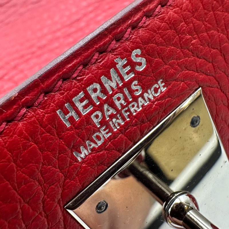 【美收精品】HERMES 紅色KELLY I刻印 C-267【隔月月中將轉賣至日本 上架期限30天】-14