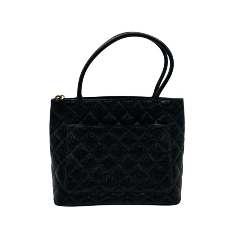 【美收精品】CHANEl 黑色手提包 C-26【隔月月中將轉賣至日本 上架期限30天】-1