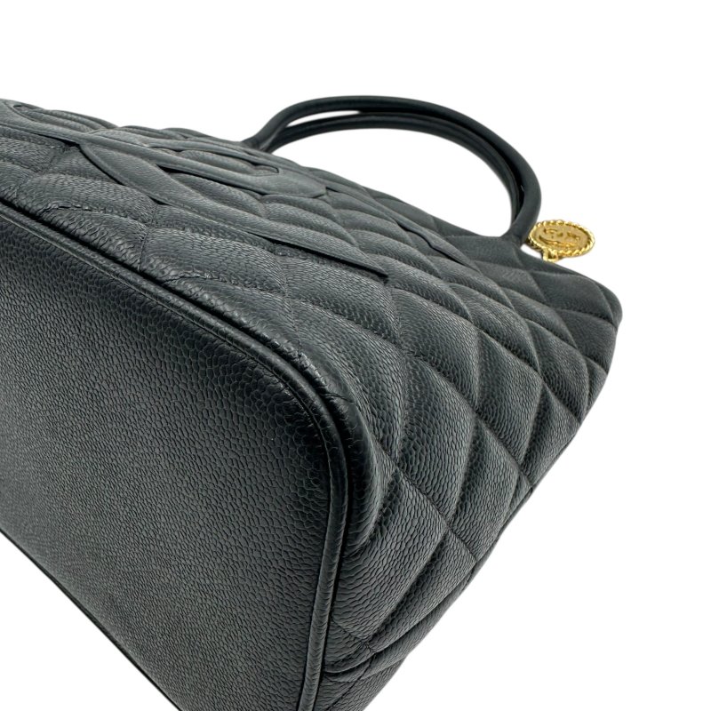 【美收精品】CHANEl 黑色手提包 C-26【隔月月中將轉賣至日本 上架期限30天】-5