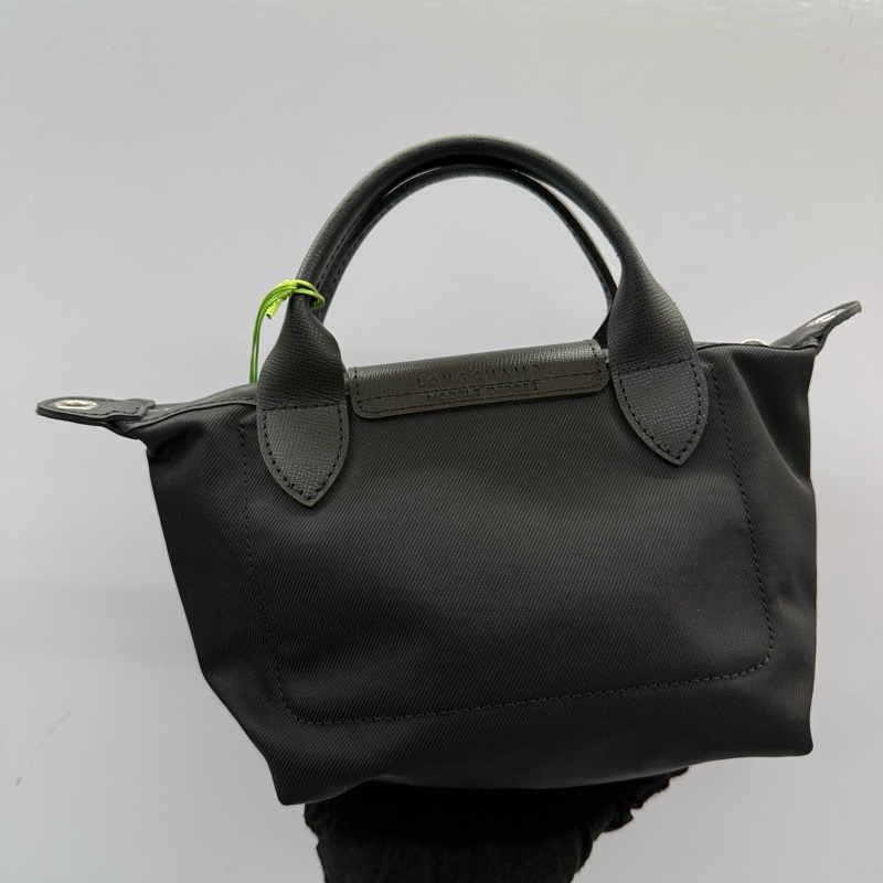 LONGCHAMP 黑色尼龍手提斜背2way包 LE PLIAGE ENERGY XS-1