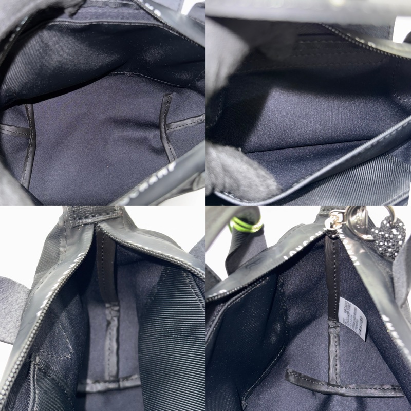 LONGCHAMP 黑色尼龍手提斜背2way包 LE PLIAGE ENERGY XS-6