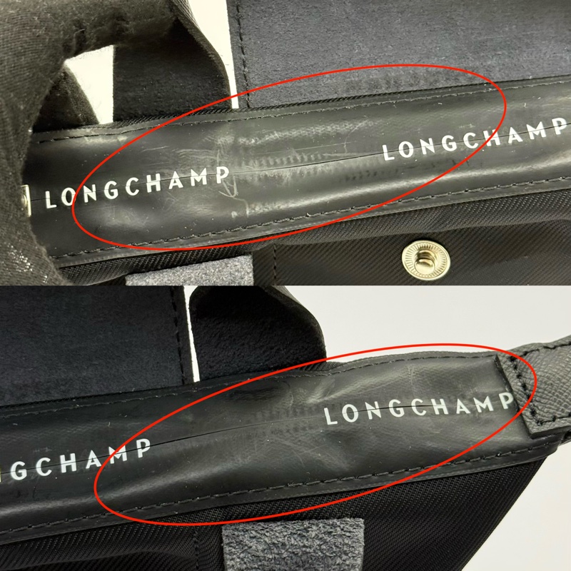 LONGCHAMP 黑色尼龍手提斜背2way包 LE PLIAGE ENERGY XS-8