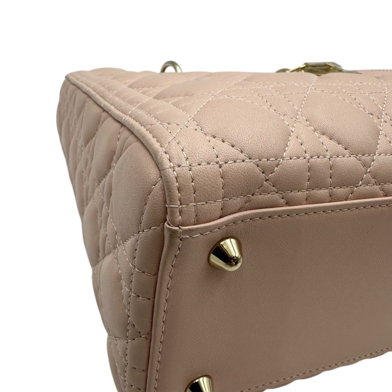 【美收精品】Christian Dior 粉色大號黛妃包 C-272【隔月月中將轉賣至日本 上架期限30天】-6