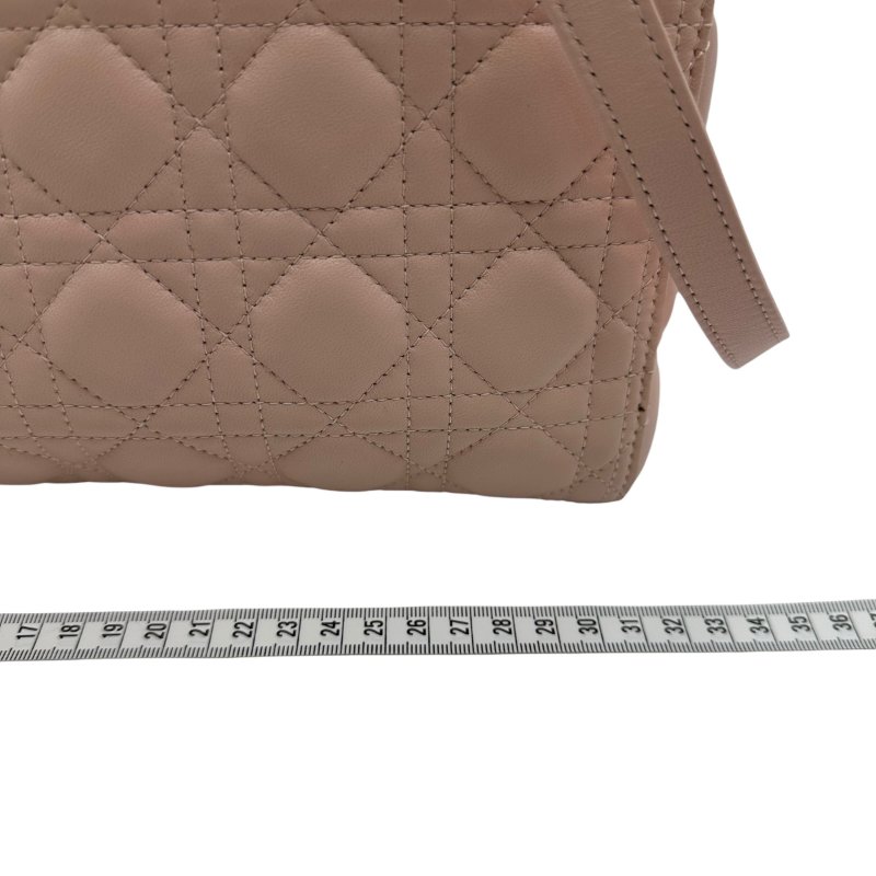 【美收精品】Christian Dior 粉色大號黛妃包 C-272【隔月月中將轉賣至日本 上架期限30天】-12
