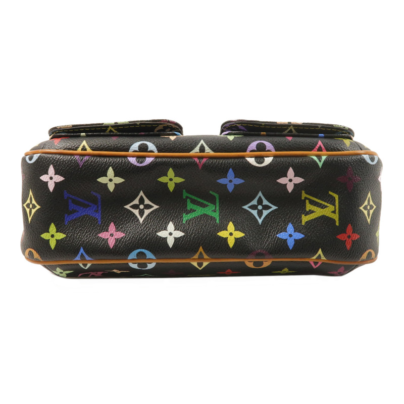 LOUIS VUITTON Monogram Multicolore Lodge PM金扣肩背袋-3