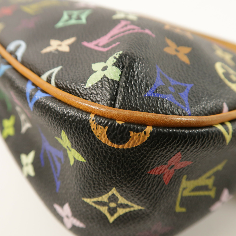 LOUIS VUITTON Monogram Multicolore Lodge PM金扣肩背袋-10
