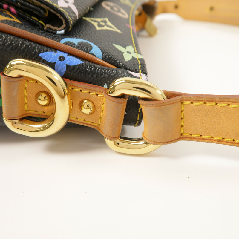 LOUIS VUITTON Monogram Multicolore Lodge PM金扣肩背袋-12