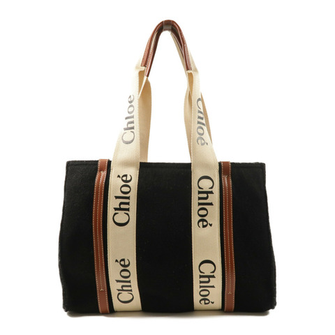Chloe 羊毛Woody Tote Bag金扣手挽袋