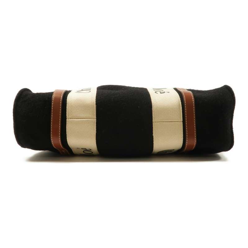 Chloe 羊毛Woody Tote Bag金扣手挽袋-3