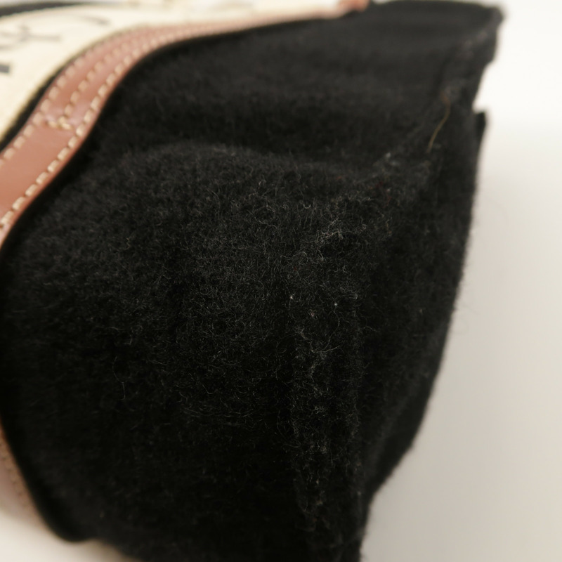 Chloe 羊毛Woody Tote Bag金扣手挽袋-10