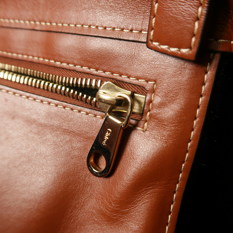 Chloe 羊毛Woody Tote Bag金扣手挽袋-14