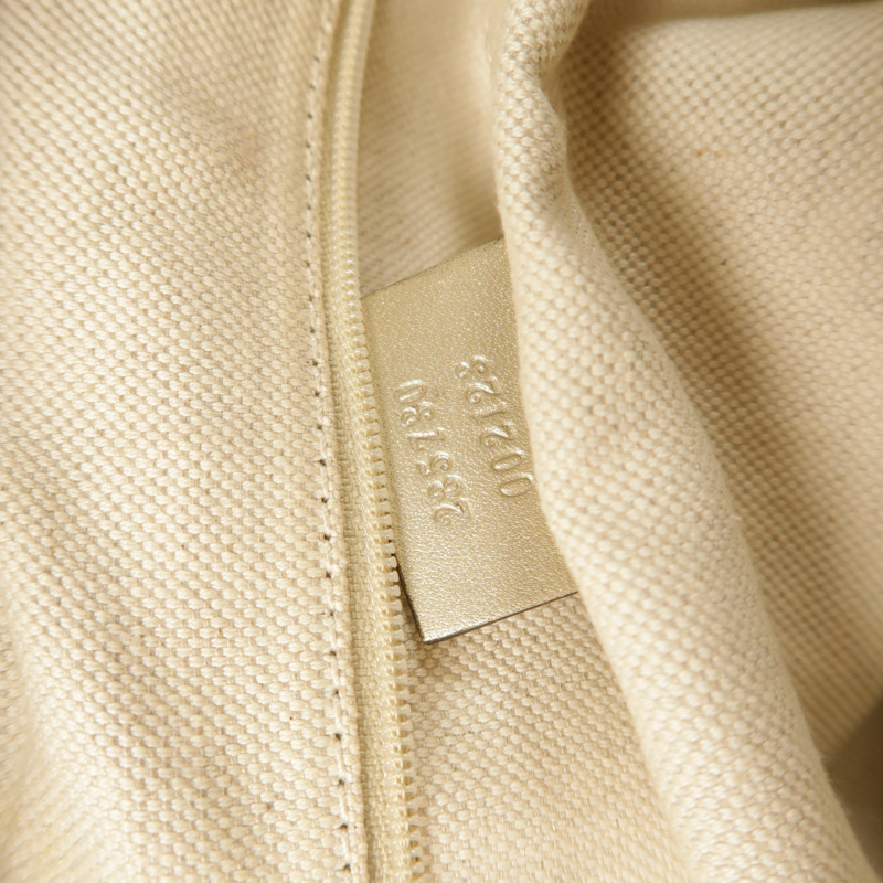 GUCCI 帆布/牛皮皮革2 Way Shoulder金扣手挽肩背兩用袋-6