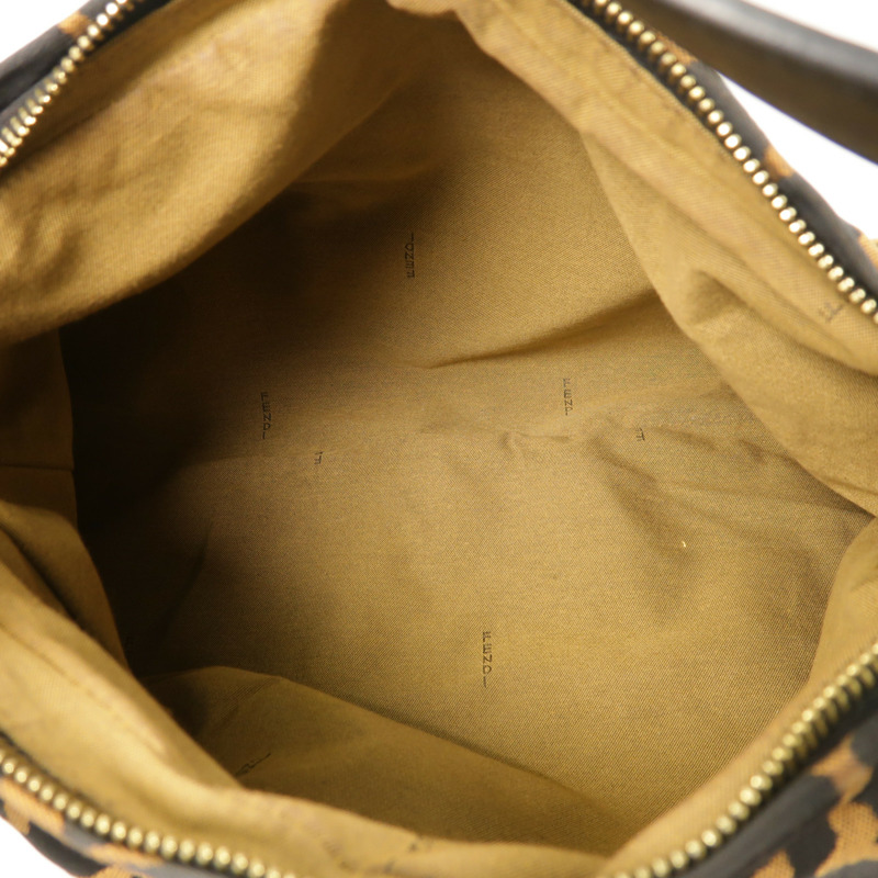 FENDI 帆布Shoulder Bag金扣肩背袋-4