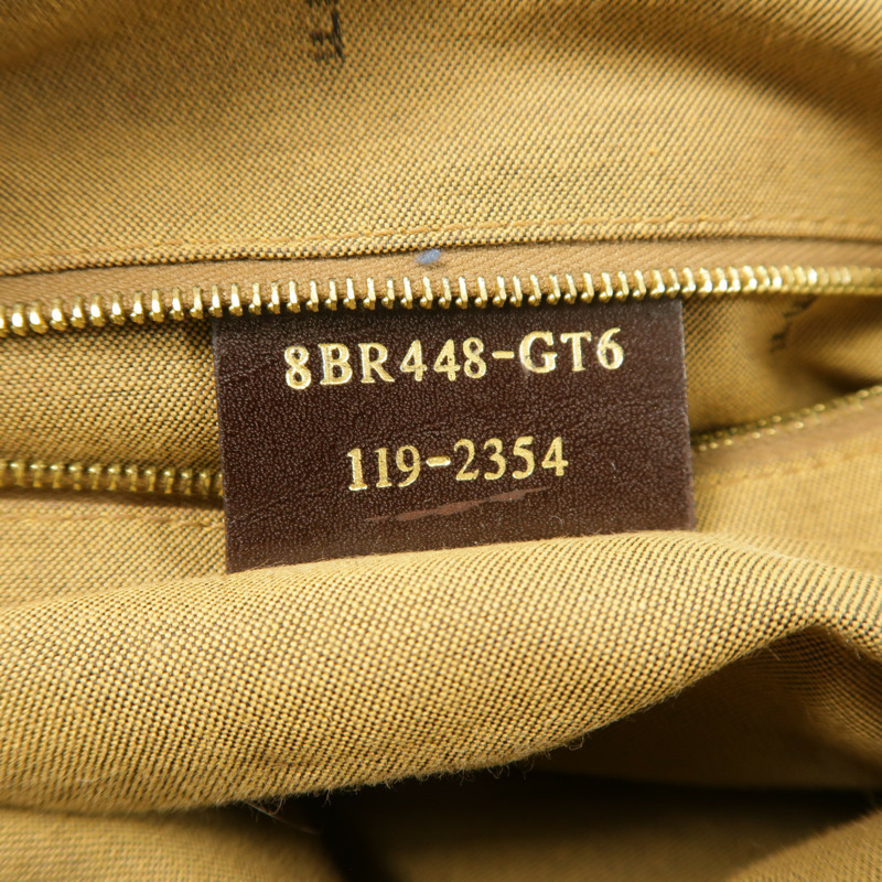 FENDI 帆布Shoulder Bag金扣肩背袋-6