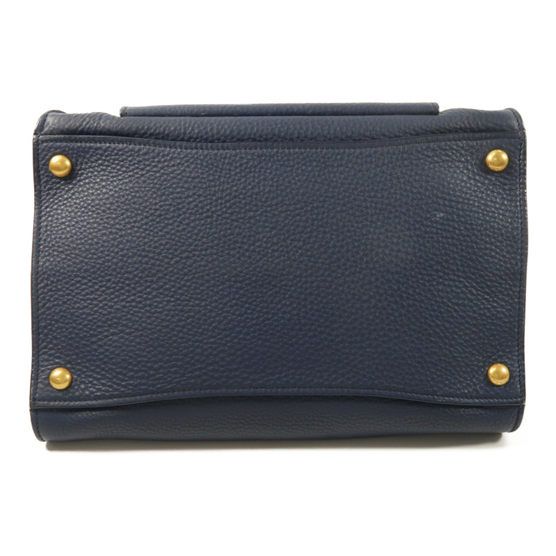 PRADA 牛皮皮革2 Way Shoulder金扣手挽肩背兩用袋-3