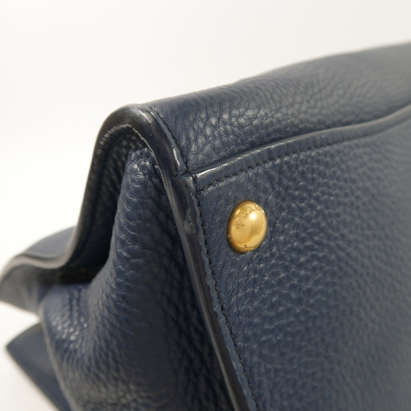 PRADA 牛皮皮革2 Way Shoulder金扣手挽肩背兩用袋-14