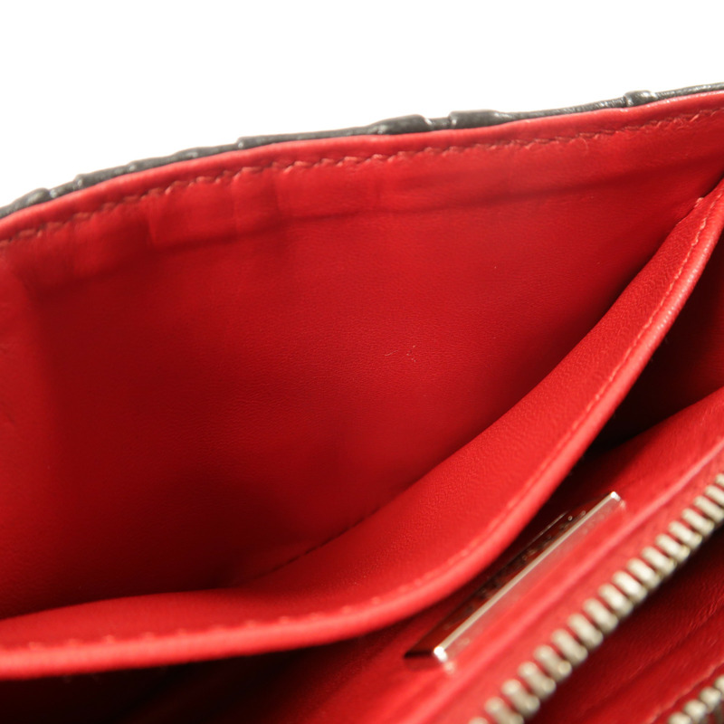 PRADA 牛皮皮革Shoulder銀扣肩背袋-4