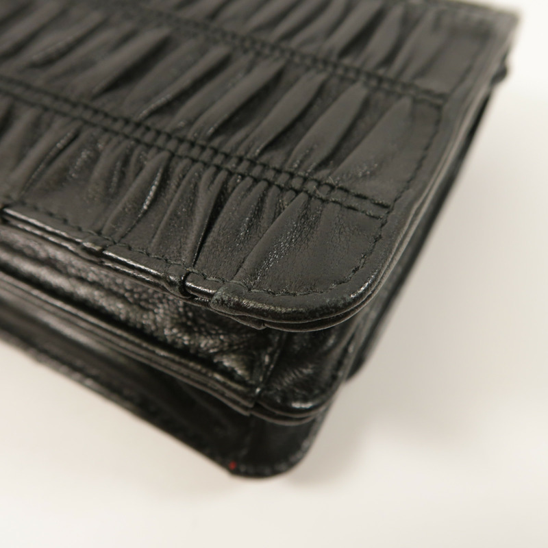 PRADA 牛皮皮革Shoulder銀扣肩背袋-15