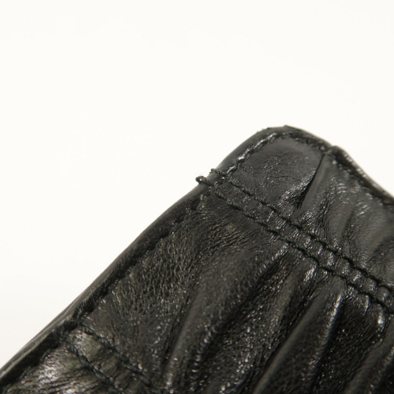 PRADA 牛皮皮革Shoulder銀扣肩背袋-20