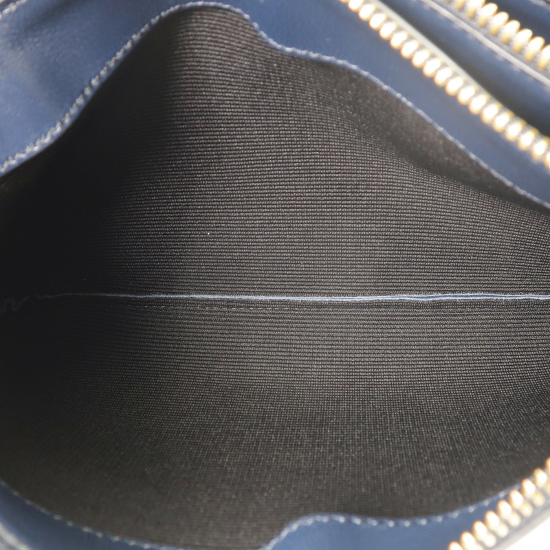 CELINE 羊皮皮革Trio金扣肩背袋-5