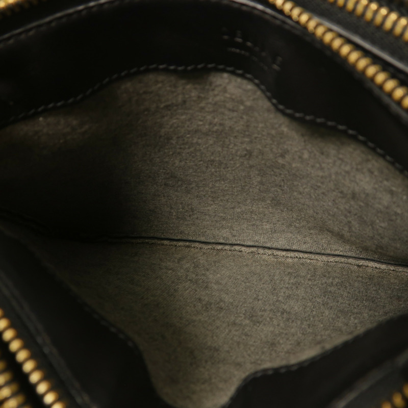 CELINE 羊皮皮革Trio金扣肩背袋-5