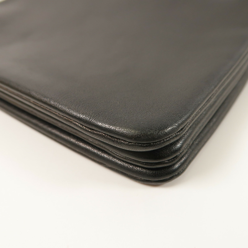 CELINE 羊皮皮革Trio金扣肩背袋-11