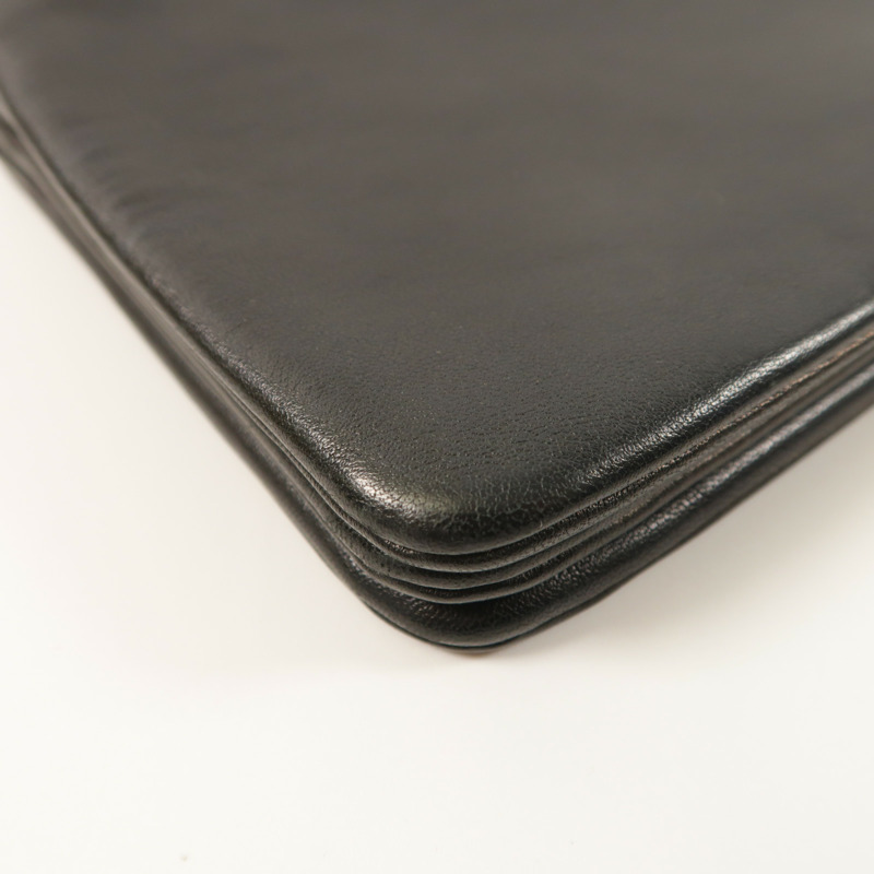 CELINE 羊皮皮革Trio金扣肩背袋-14