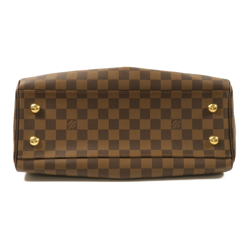 LOUIS VUITTON Damier Trevi PM金扣手挽肩背兩用袋-3