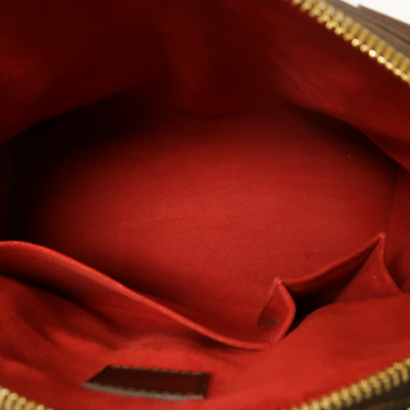 LOUIS VUITTON Damier Trevi PM金扣手挽肩背兩用袋-4