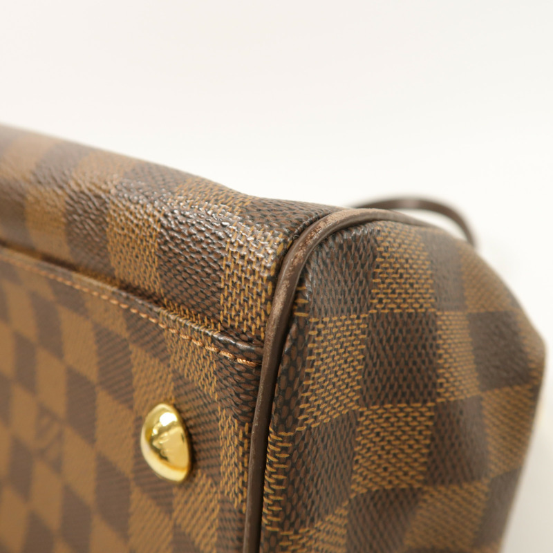 LOUIS VUITTON Damier Trevi PM金扣手挽肩背兩用袋-10