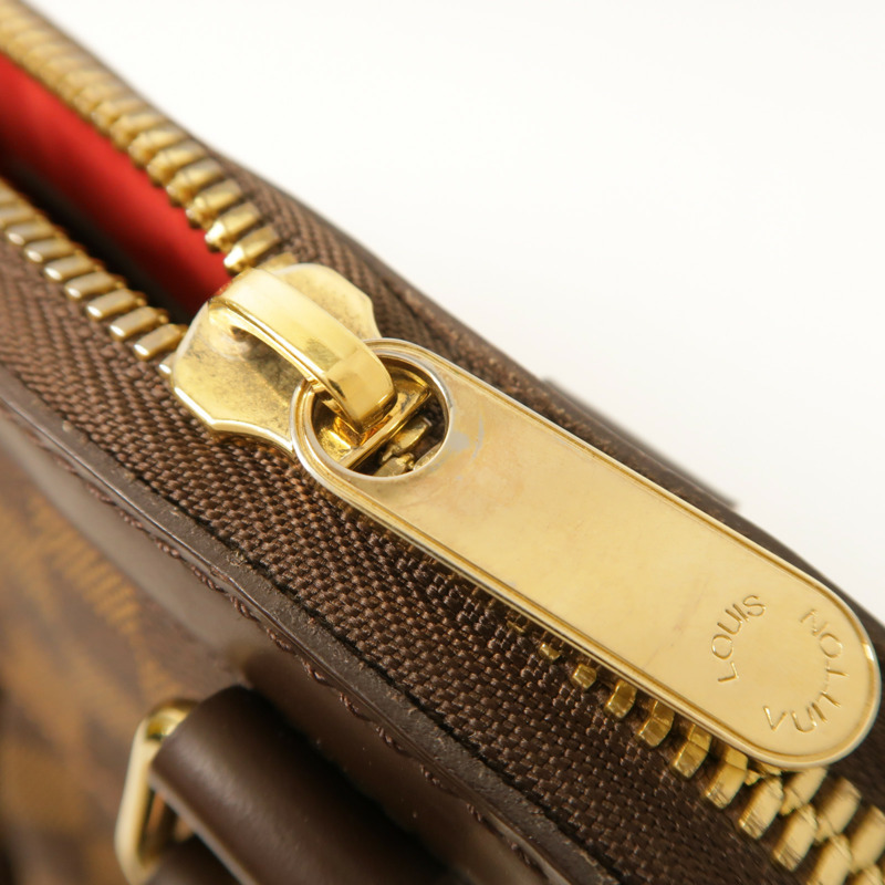 LOUIS VUITTON Damier Trevi PM金扣手挽肩背兩用袋-14