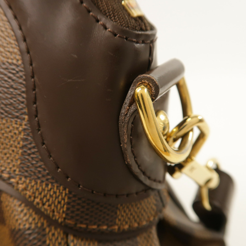 LOUIS VUITTON Damier Trevi PM金扣手挽肩背兩用袋-15