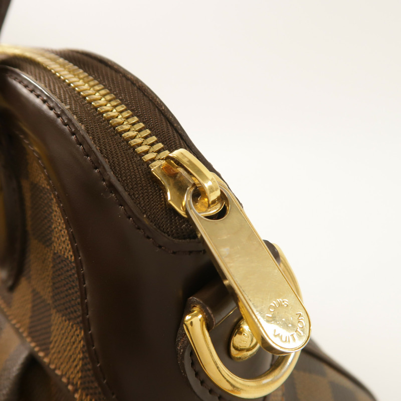 LOUIS VUITTON Damier Trevi PM金扣手挽肩背兩用袋-19